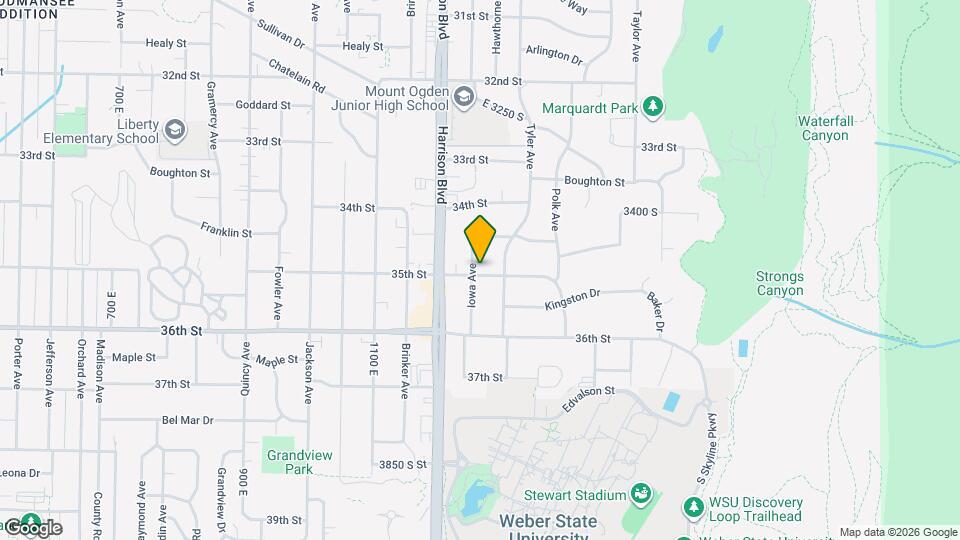 1254 35th St, Unit 1254 Map and Location Details