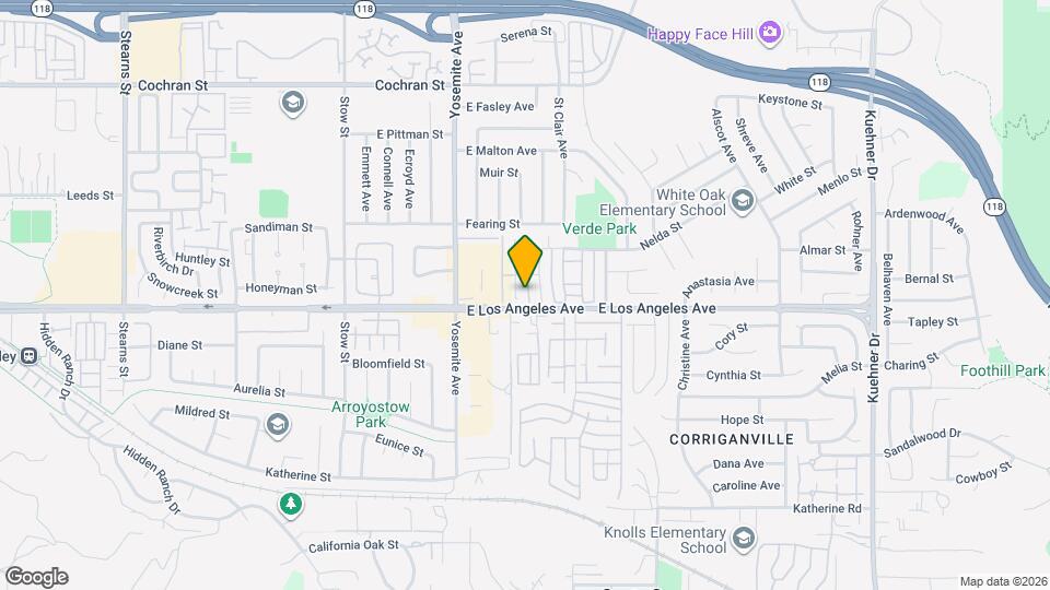 2010 Calle La Sombra Map and Location Details