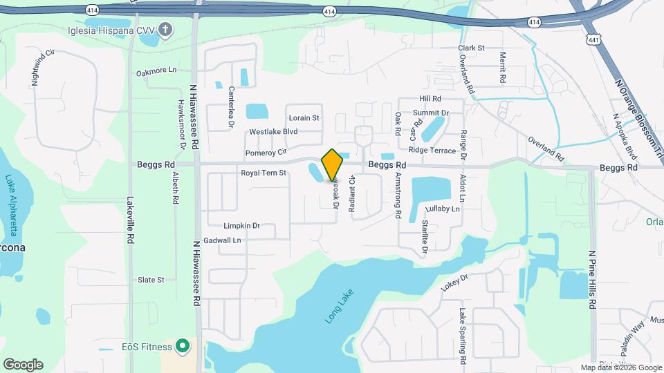 7560 Groveoak Dr Mapa y Detalles de la Ubicación