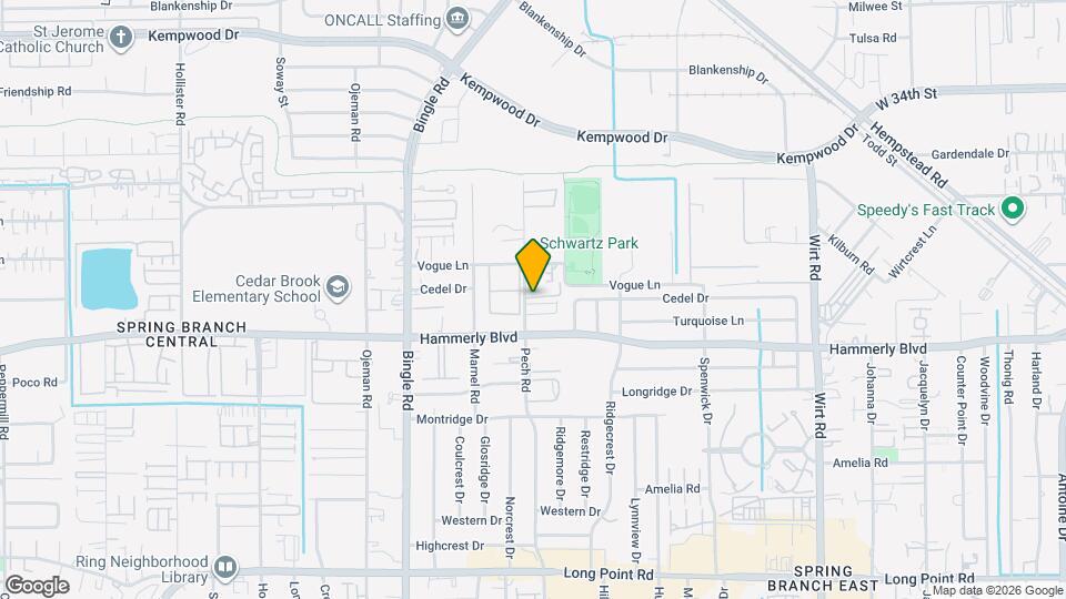 8320 Brecha Ln Map and Location Details