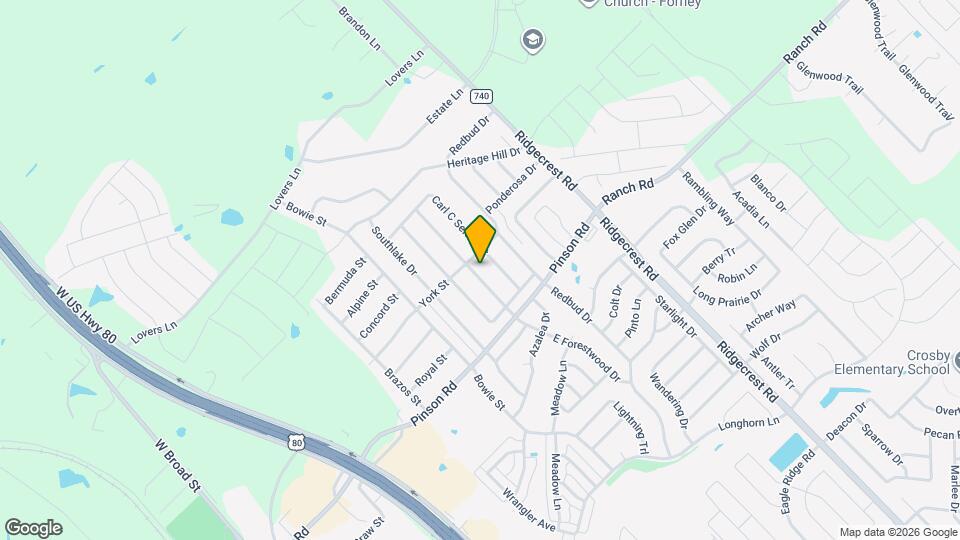 416 Forestwood Dr Map and Location Details