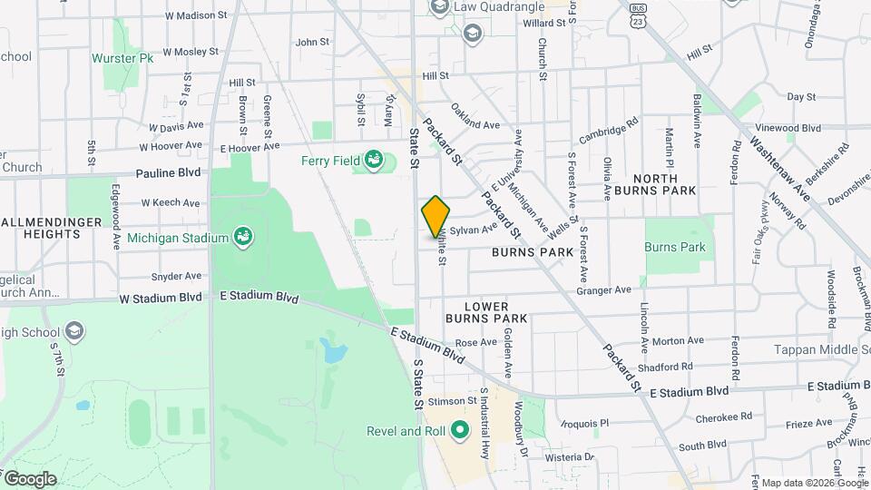 717 Dewey Ave Mapa y Detalles de la Ubicación