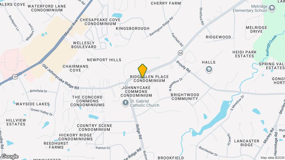 9956 Johnnycake Ridge Rd, Unit Unit N-7 Mapa y Detalles de la Ubicación