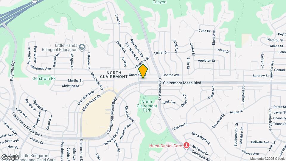 4414-4416 Clairemont Mesa Blvd Map and Location Details
