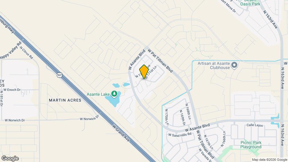 17211 W Whispering Wind Dr Map and Location Details