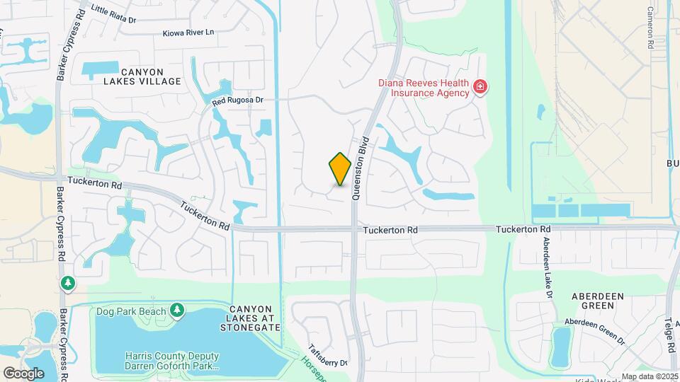 16611 Foster Point Ln Mapa y Detalles de la Ubicación
