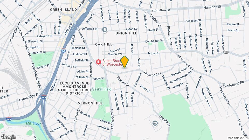 21 Heywood St Mapa y Detalles de la Ubicación