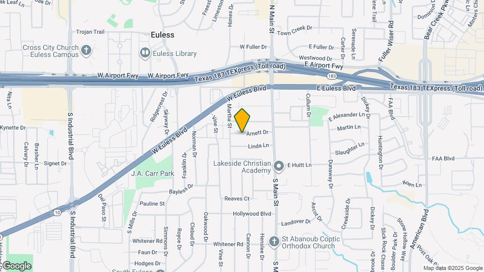 207 Arnett Dr, Unit Studio Map and Location Details