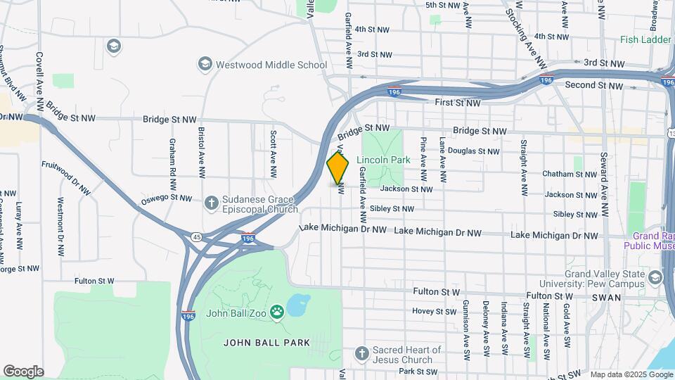 229 Valley Ave NW Map and Location Details