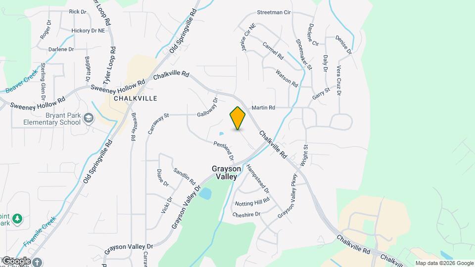 2350 Grayson Valley Cir Map and Location Details