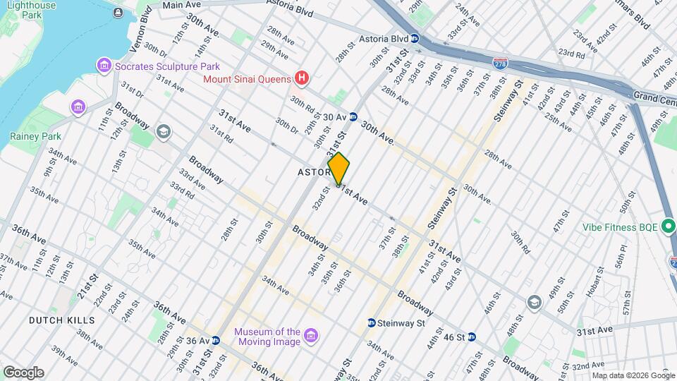 32-16 31st Ave Mapa y Detalles de la Ubicación