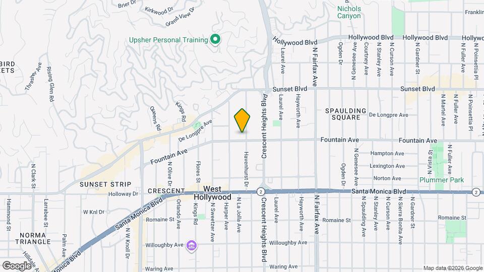 836 Ashland Ave Map and Location Details