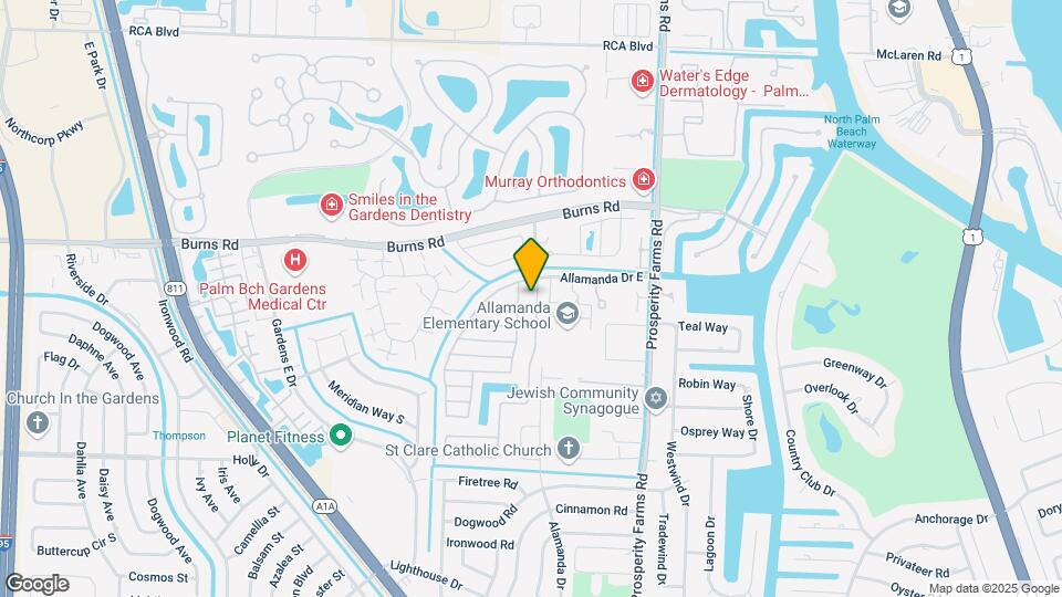 10207 Allamanda Blvd Map and Location Details