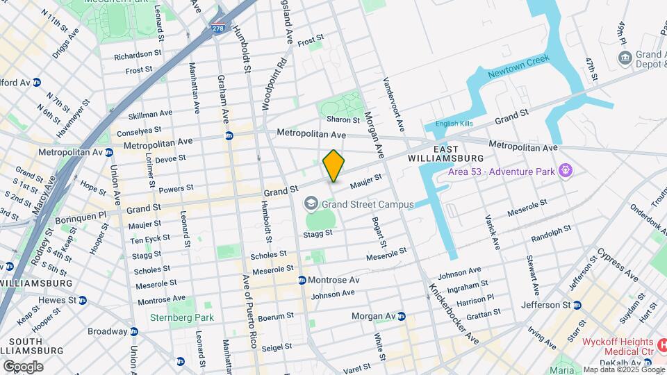 295 Maujer St Map and Location Details