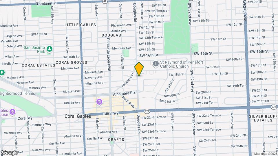 1841 SW 37th Ave Map and Location Details