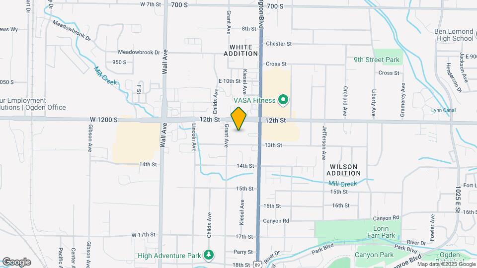 1258 Grant Ave Map and Location Details