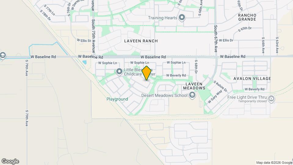 7119 W Fawn Dr Mapa y Detalles de la Ubicación