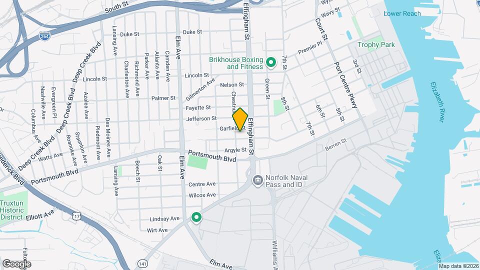 818 Coolidge St Map and Location Details