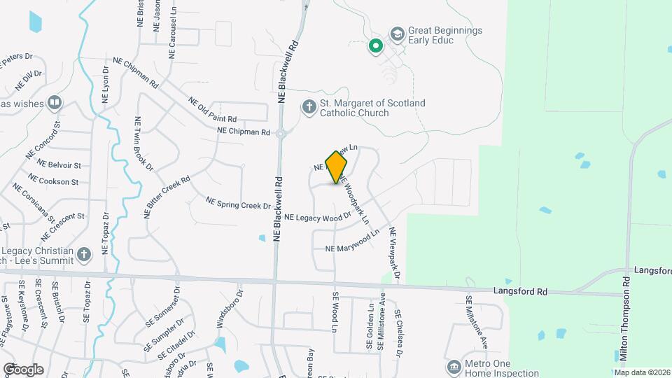 2817 NE Parkwood Dr Mapa y Detalles de la Ubicación