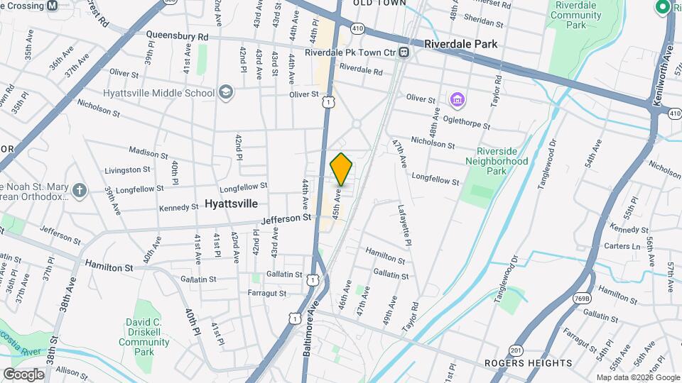 5627 45th Ave Map and Location Details