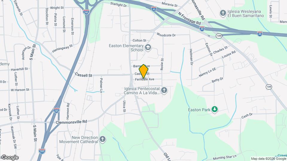 734 Ferndale Ave Map and Location Details