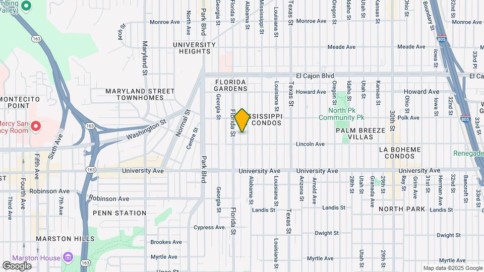 4026 Alabama St Map and Location Details