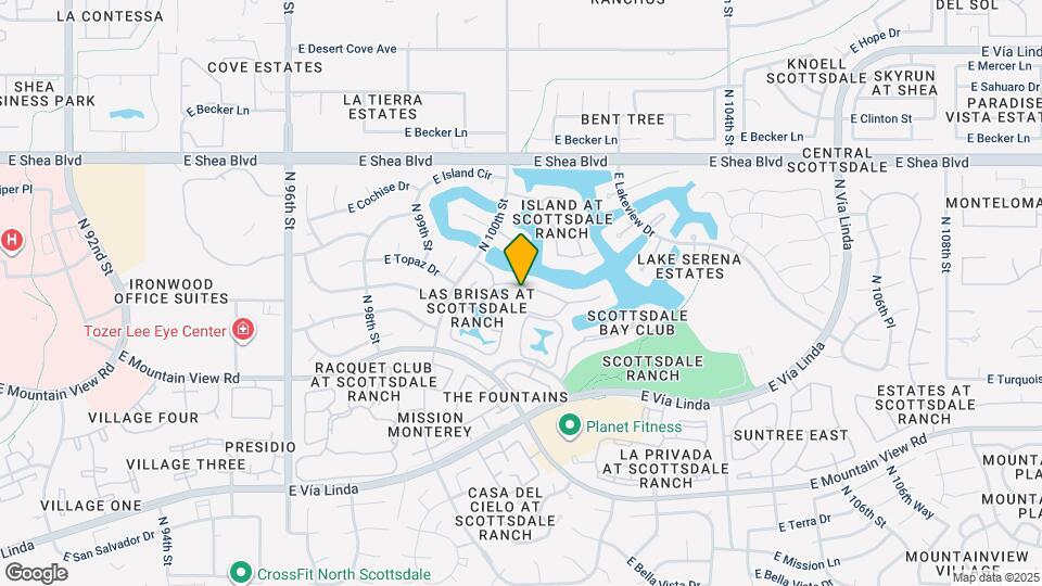 10113 E Topaz Dr Map and Location Details