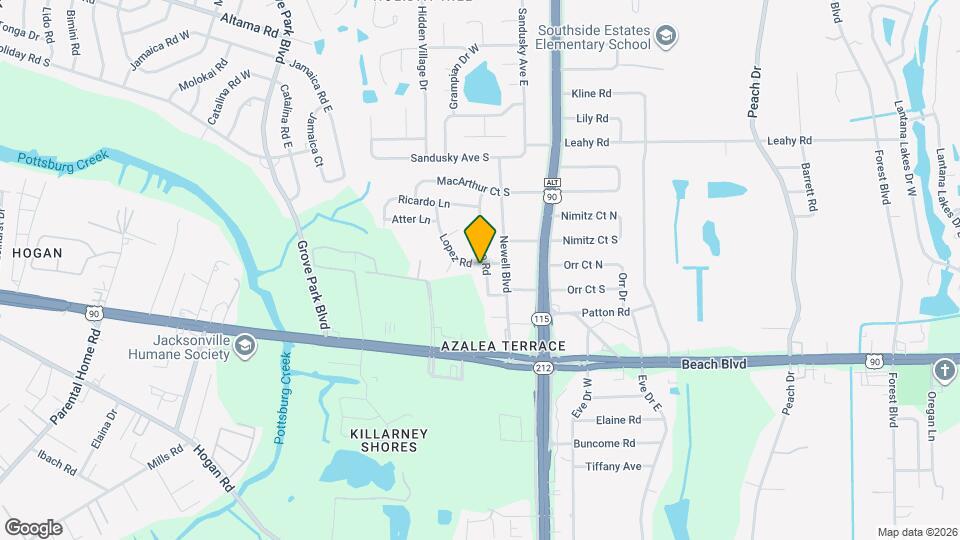 3006 Alonso Rd Map and Location Details