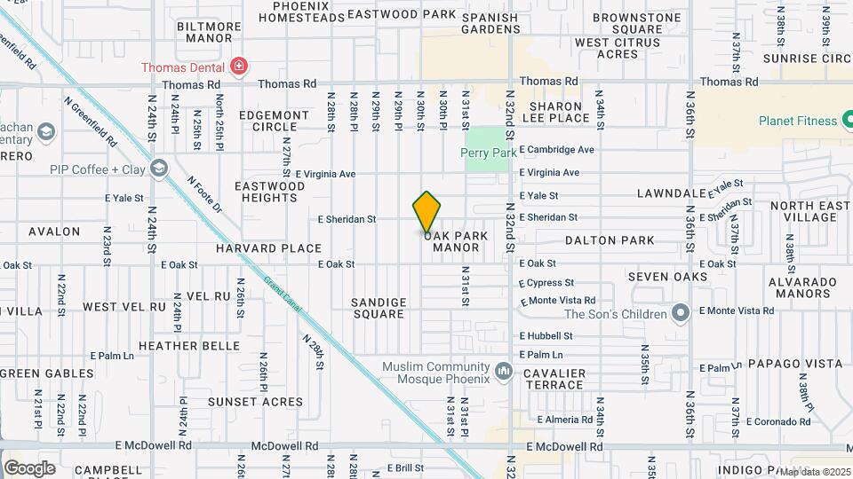 2325 N 30th St Map and Location Details