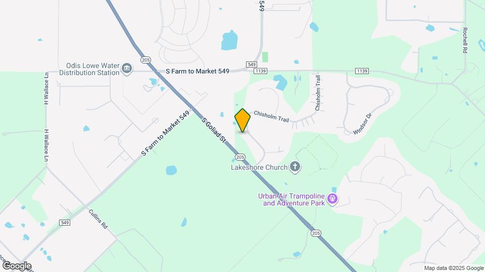 2045 Chisholm Trail Map and Location Details