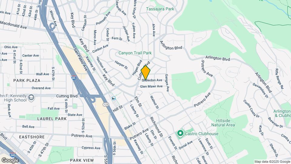 6742 Snowdon Ave Map and Location Details