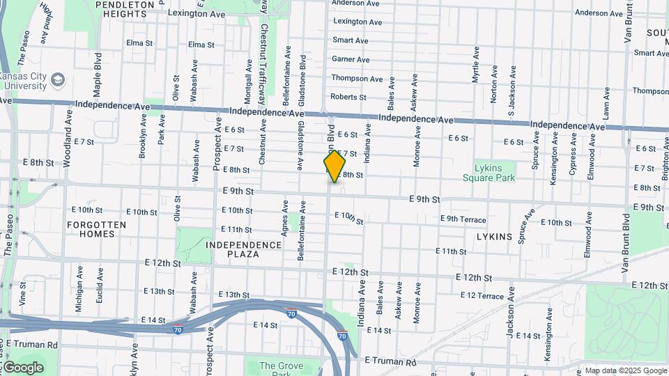 817 Benton Blvd Map and Location Details