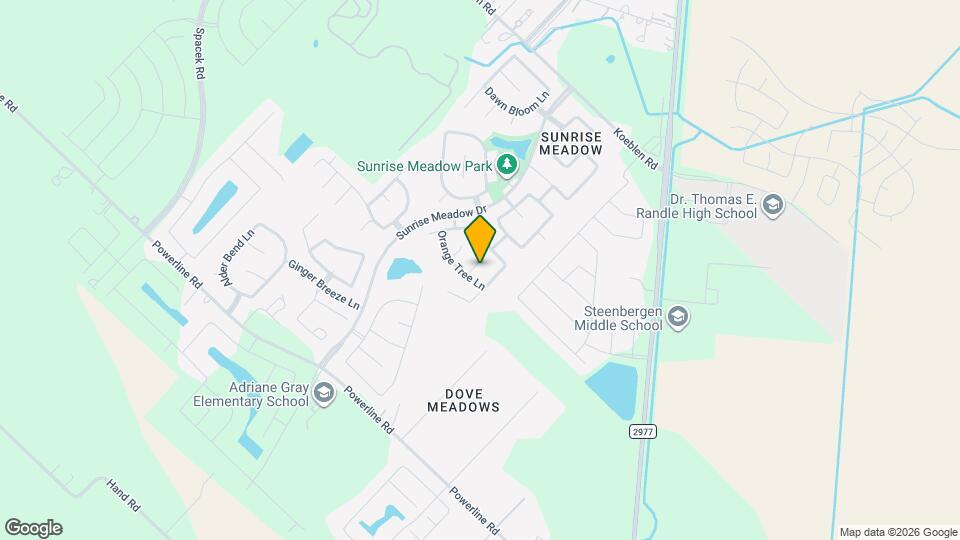 4411 Thistle Pond Ct Map and Location Details