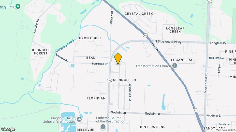 3116 Flintlock Dr Map and Location Details