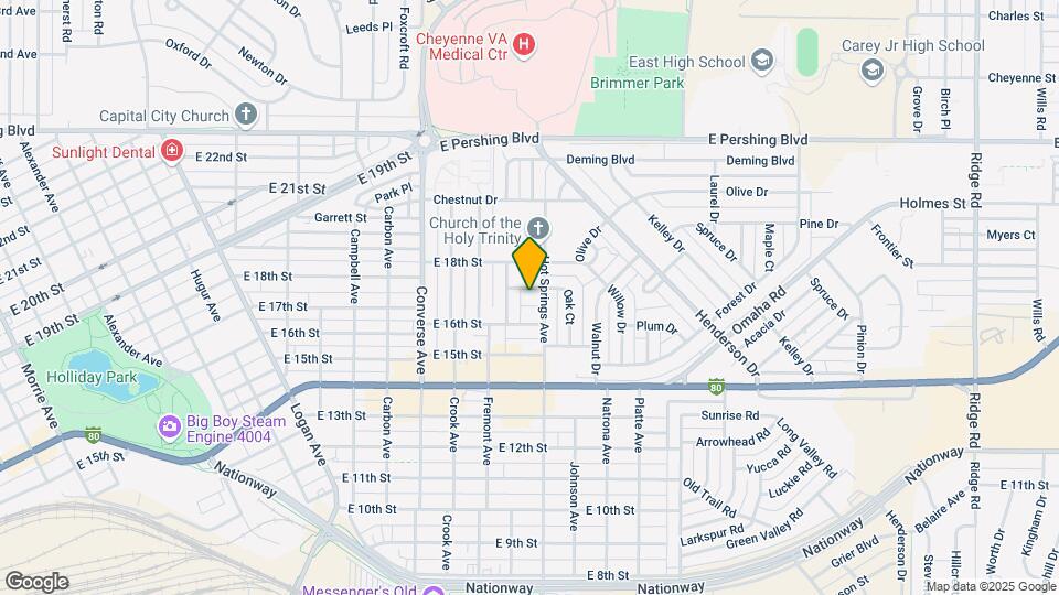 2615-2617 E 17th St Map and Location Details