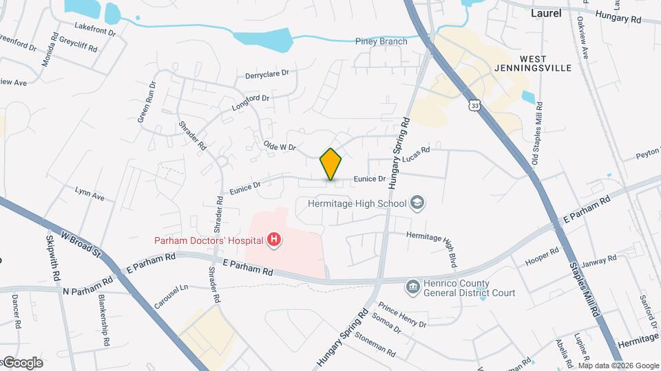 London Towne Apartments Map and Location Details