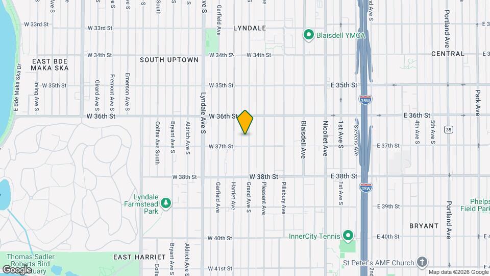 3636 Grand Ave S Map and Location Details