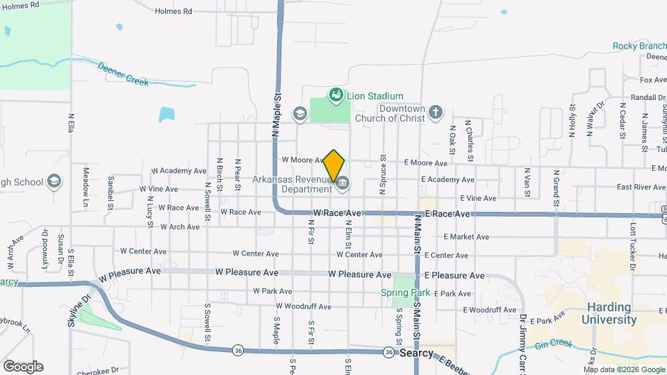 508 N Apple St Map and Location Details