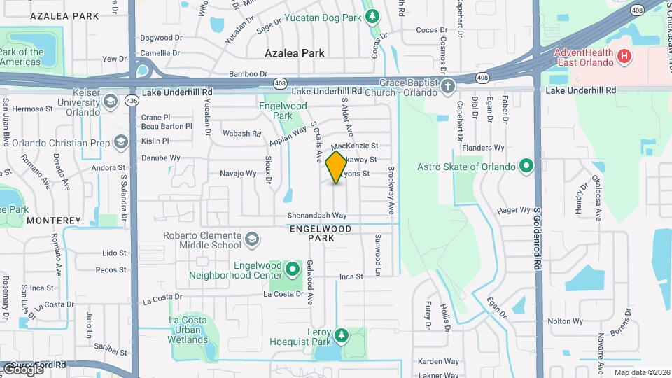 619 Santa Fe Ln Map and Location Details