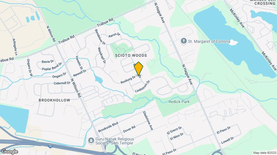 3439 Rosburg Dr Map and Location Details
