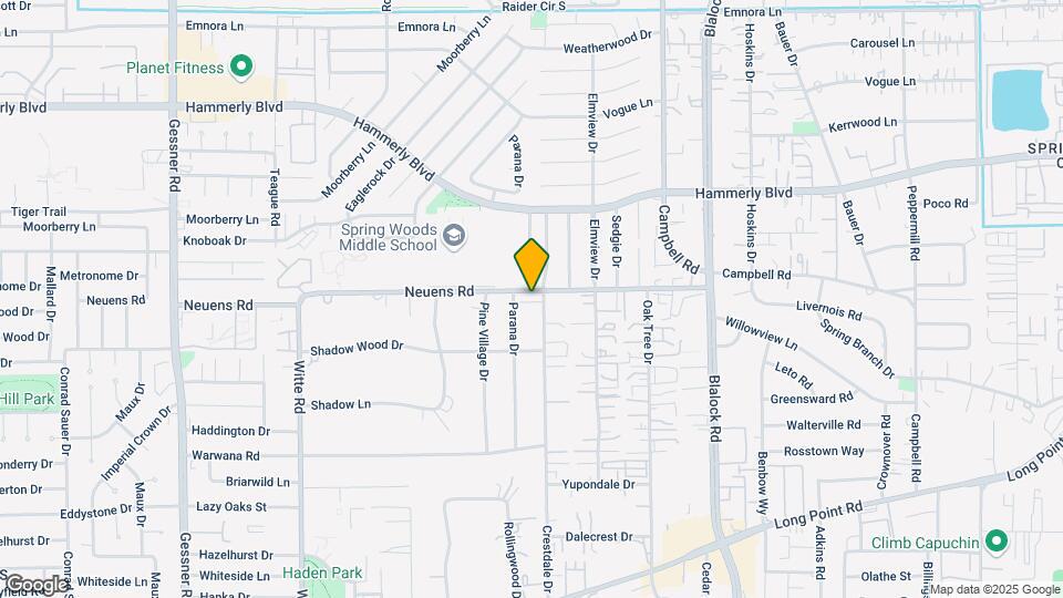 1815 Crestdale Dr Map and Location Details