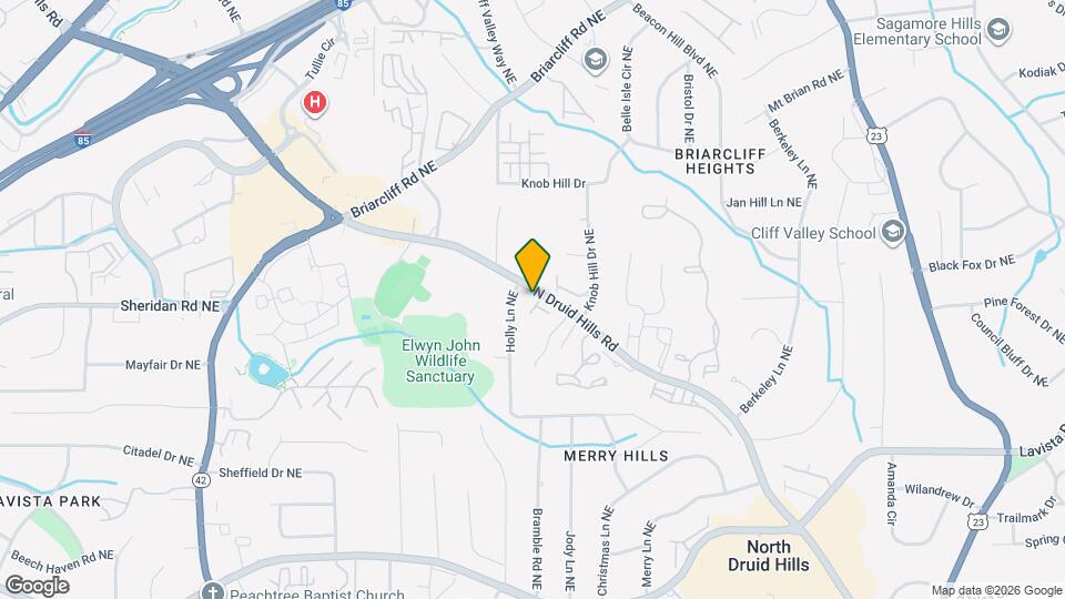 1514 Woodbridge Way NE Map and Location Details