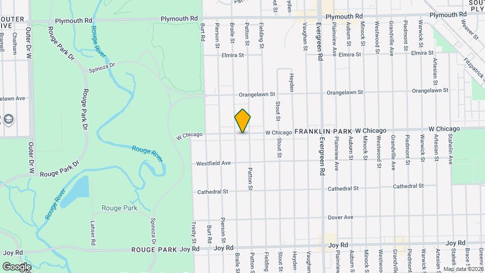 20611 W Chicago Map and Location Details