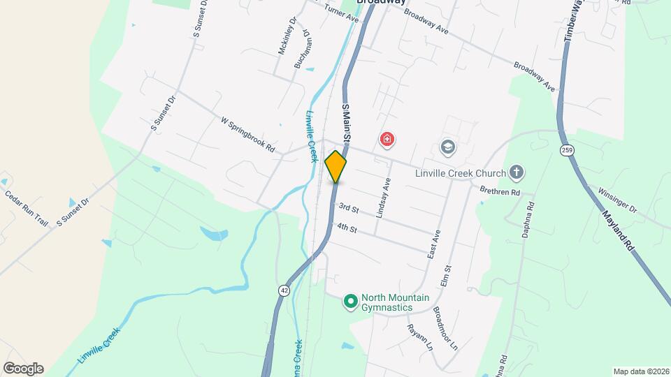 447 S Main St Map and Location Details