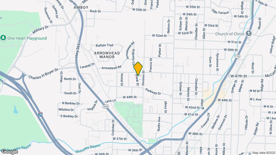1523 W 46th St Map and Location Details