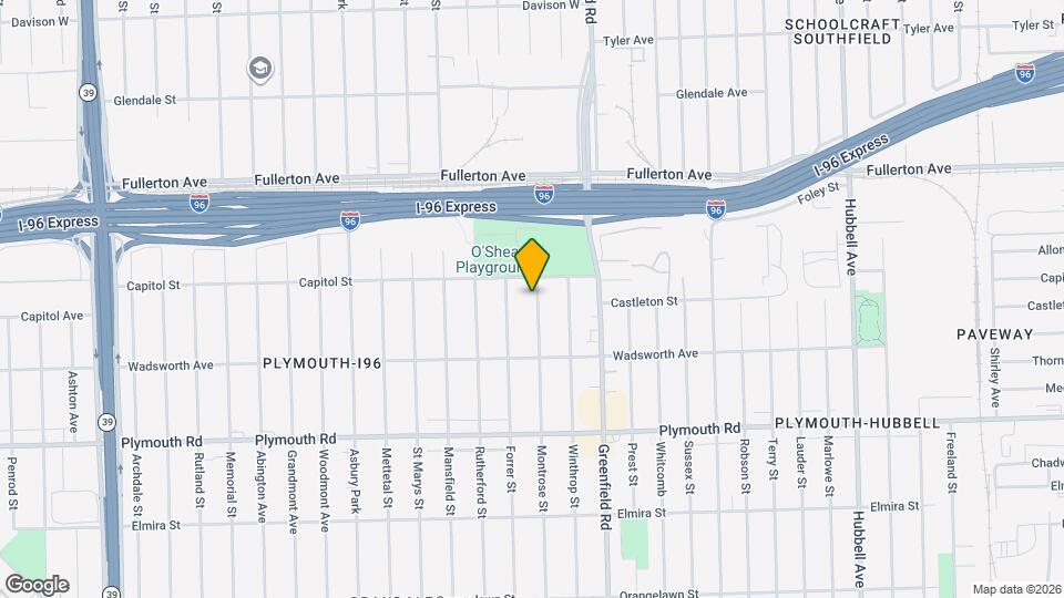 12121 Montrose St Map and Location Details