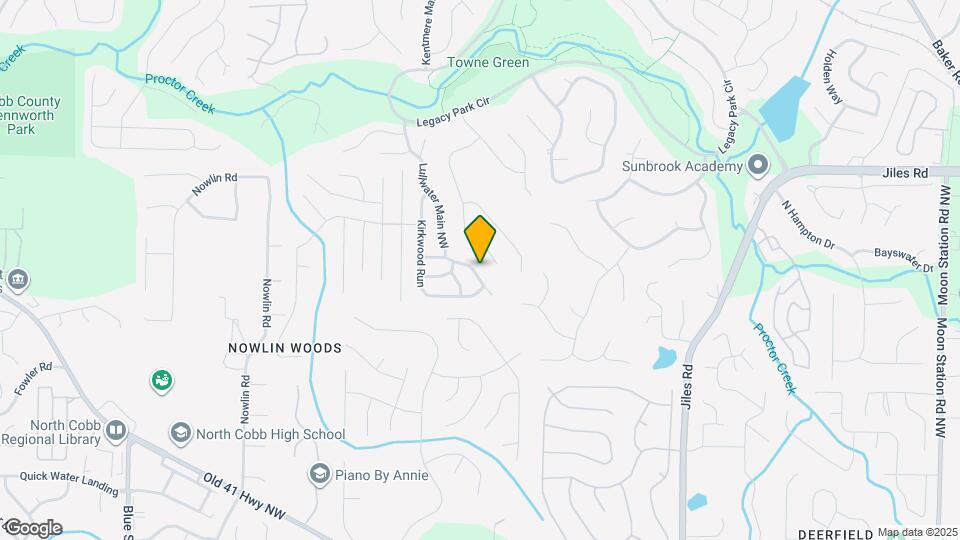 2978 Bancroft Glen Map and Location Details