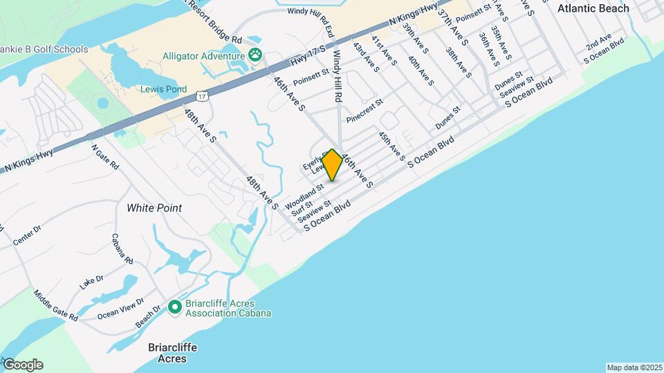 4616 Surf St Map and Location Details