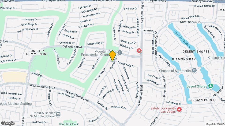 2741 Sungold Dr Map and Location Details