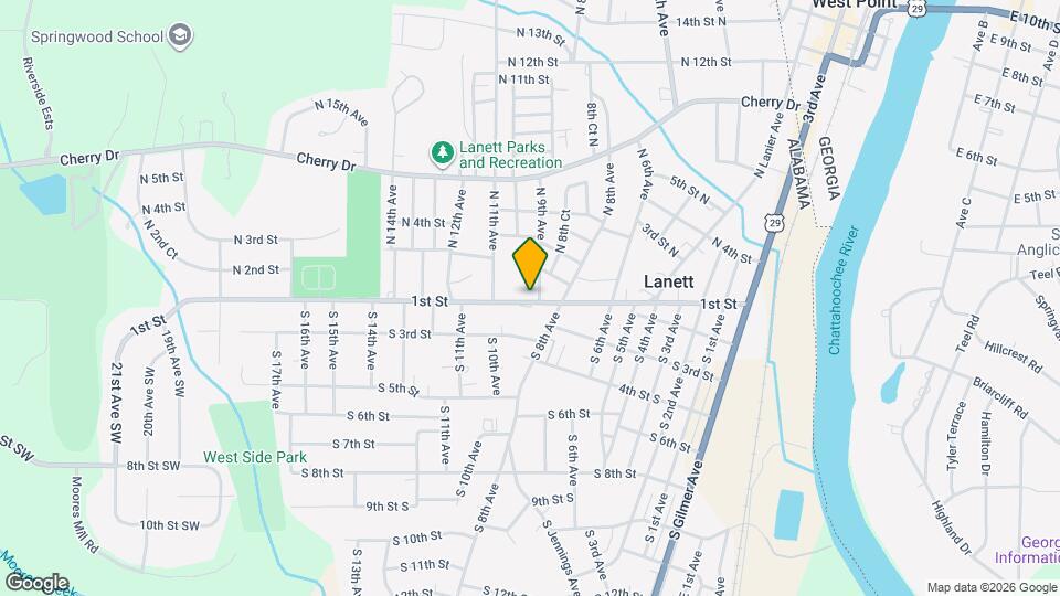 902 1st St Map and Location Details